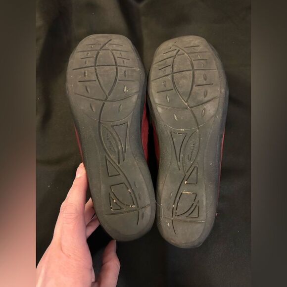 Clarks Womens Kessa Betty leather burgundy size 7 - Picture 7 of 9